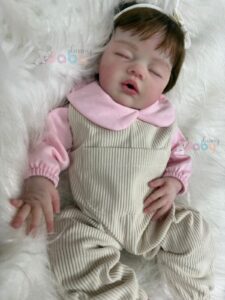 Bebê de Silicone Sólido Mia- Kit Base