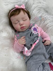Bebê de Silicone Sólido Lara - Kit Completo