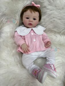Bebê de Silicone Sólido Brenda – Kit Base